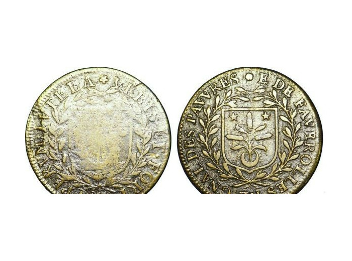 Médaille REGNAL DES PAVVRES N. DE FAVROLLES