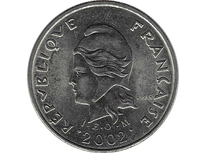 POLYNESIE FRANÇAISE 10 FRANCS 2002 TTB+ N3