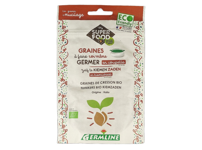 Graines de Cresson à Germer 100g Bio