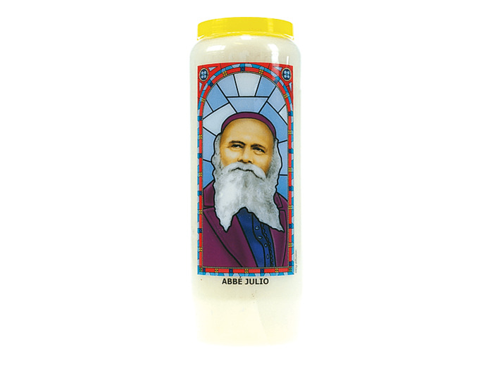Neuvaine vitrail Abbé Julio