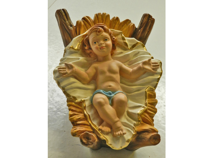 Jésus polychrome pour Crèche 30cm