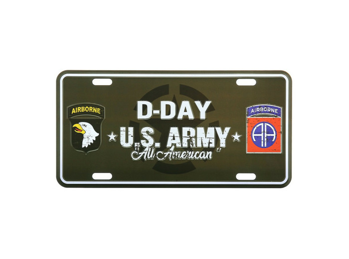 Plaque D-Day US Army