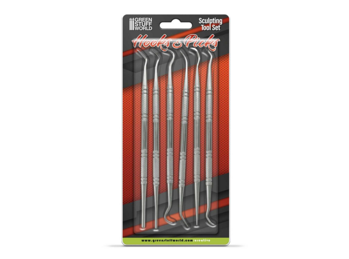 Outils de sculpture courbes 6 pcs