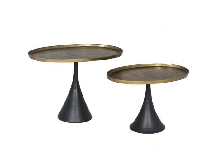 Ensemble 2 tables basses TOP 70x42x50cm