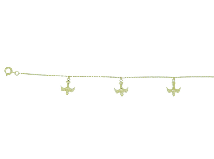Bracelet en Plaqué Or - COLOMBE