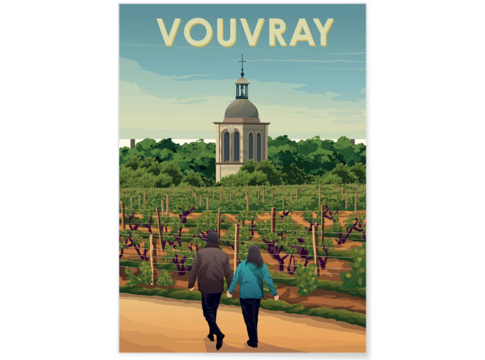 Affiche Vouvray