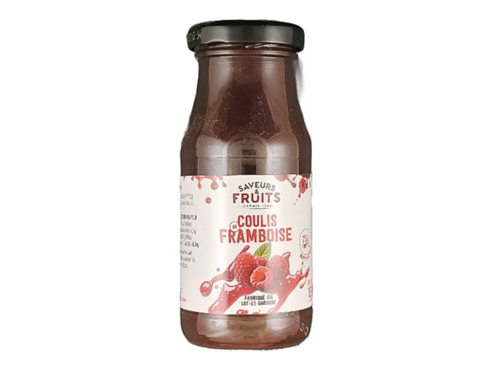 Coulis Framboise 75% 165g Bio