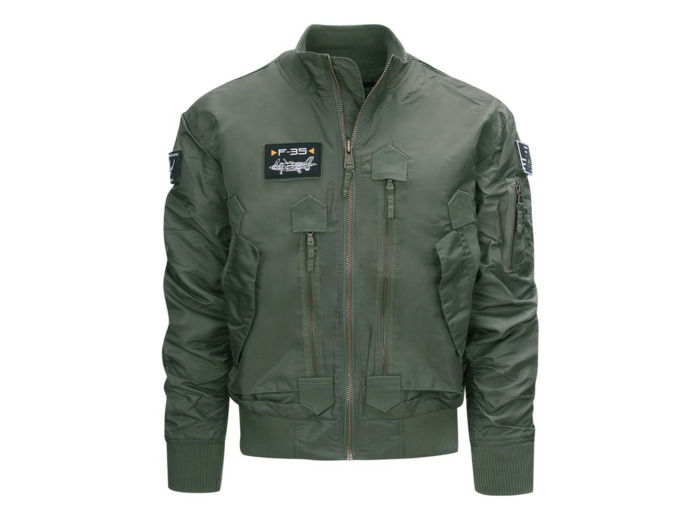 Blouson de pilote F-35 (vert)