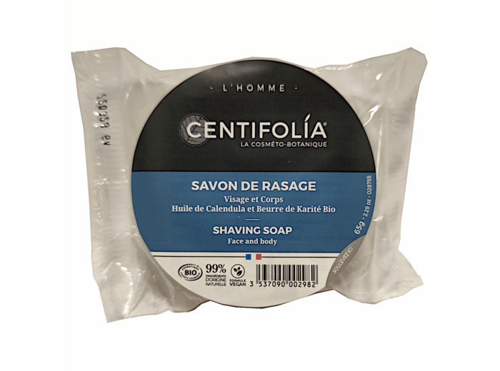 Recharge Savon De Rasage 65g Bio