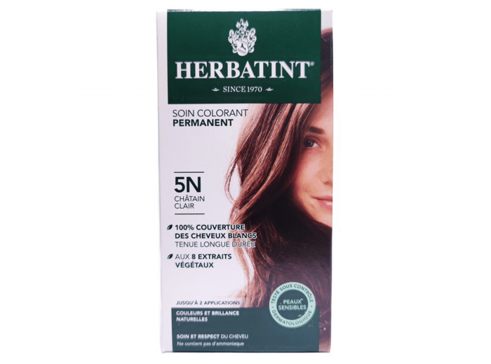Soin Colorant Permanent 5N Châtain Clair 150ml