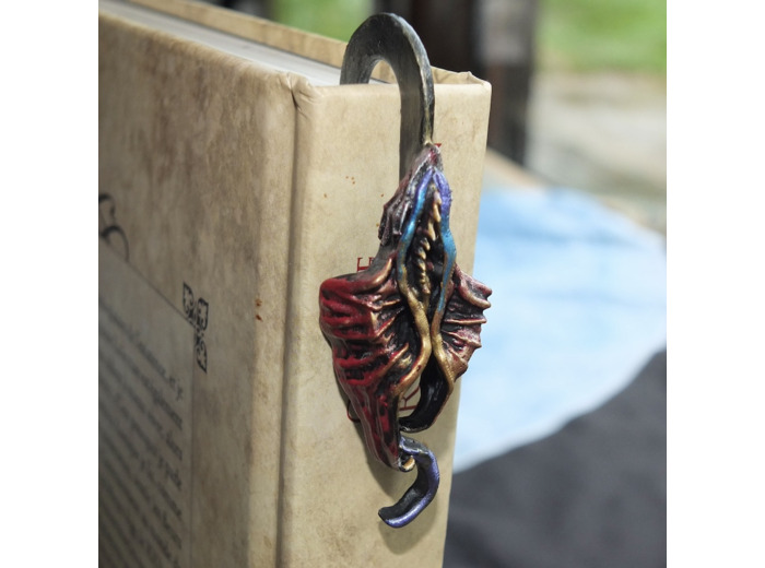 Marque Pages 3D "Le vol du dragon" rouge