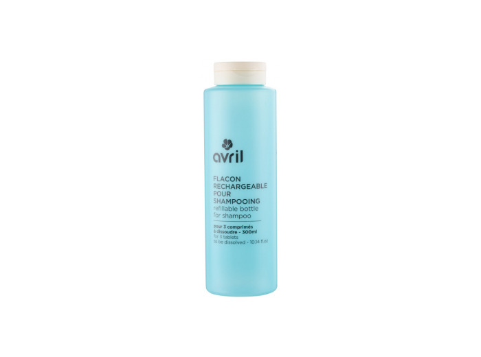 Flacon rechargeable pour shampooing (vide)