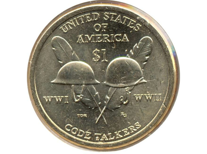 AMERIQUE (U.S.A) 1 DOLLAR 2016 P CODE TALKERS SUP