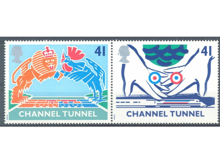 GRANDE BRETAGNE 2 x 41 PENNY 1994 YVERT 1760 1761 NEUF