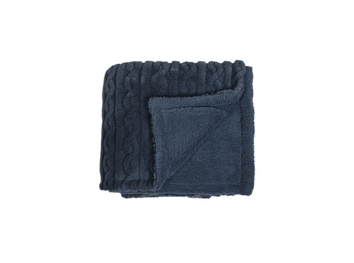 Plaid polaire WARM WOOL Sensei