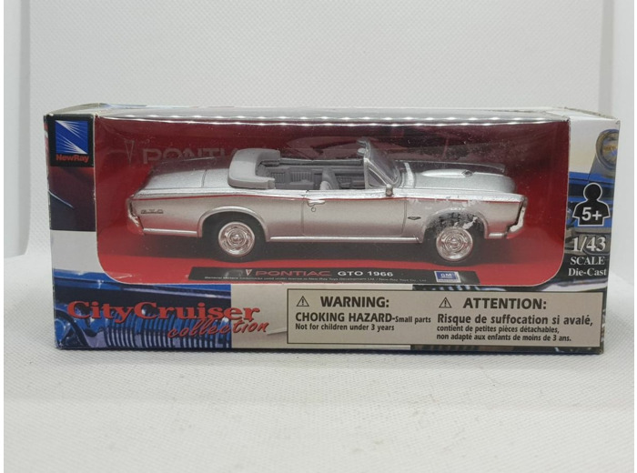 PONTIAC GTO 1966 NEW RAY CITY CRUISER 1/43 BOITE NEUF