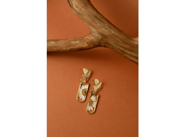 Boucles d'oreilles "Jumelles"