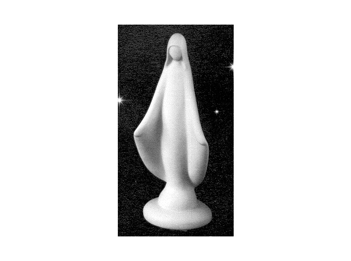 Vierge Miraculeuse 16cm porcelaine