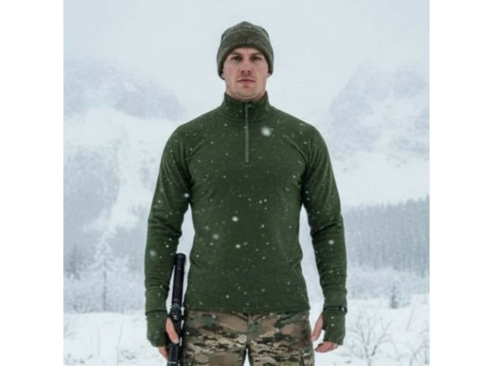 Chemise Eminence TECH+ 200 – isolation thermique exceptionnelle pour missions militaires