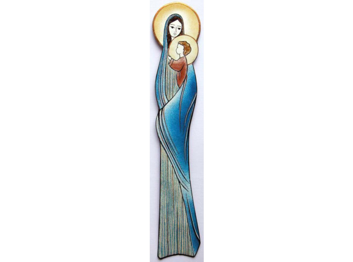 Vierge du dialogue 37cm - EMAUX DU LIBAN