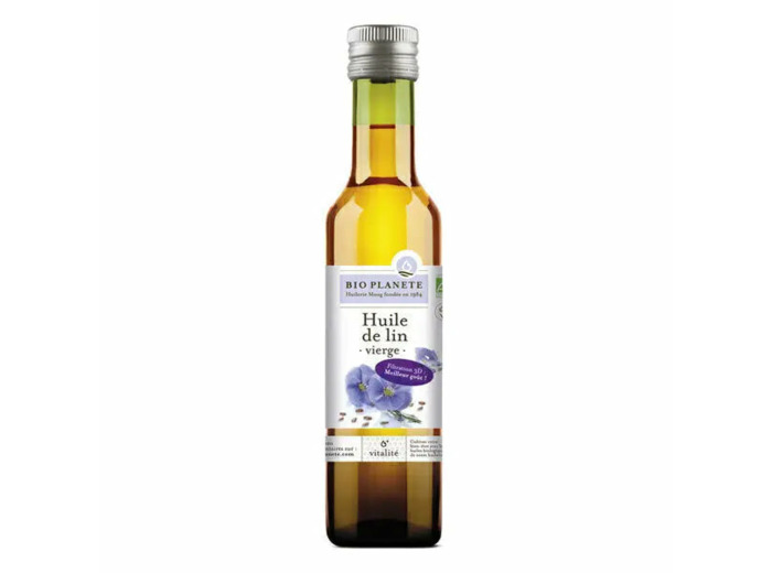 Huile vierge de Lin Bio-250ml-Bio Planète
