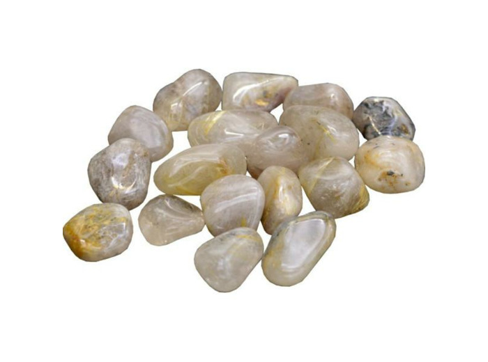 Pierre roulée Quartz rutile