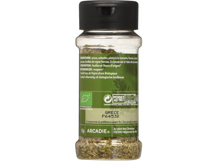 Origan feuille coupee 15g Cook