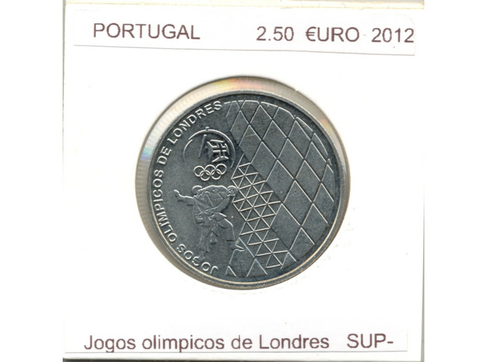 PORTUGAL 2012 2,50 EURO JOGOS OLIMPICOS DE LONDRES SUP-