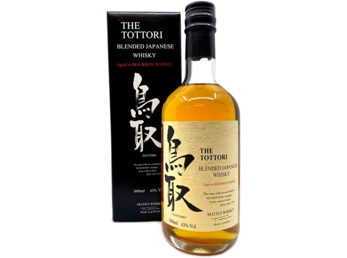Tottori Whisky Japonais Bourbon finish 43% 50 cl