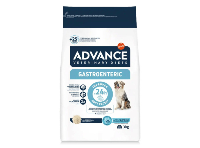 Advance Veterinary diets Chien, GASTROENTERIC - 3KG