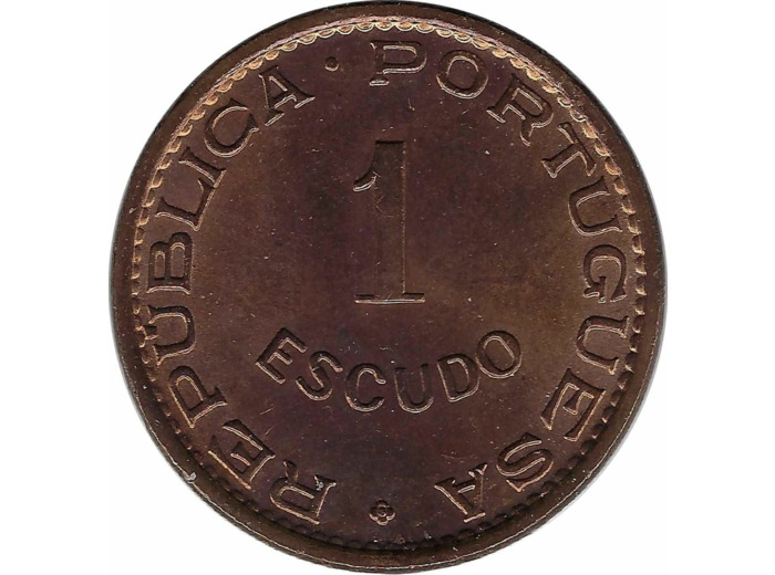 MOCAMBIQUE 1 ESCUDO 1974 SUP/NC