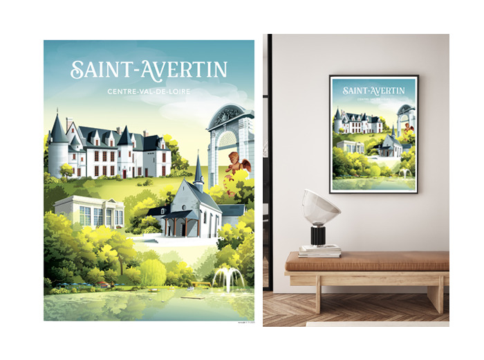 SAINT-AVERTIN - POSTERS