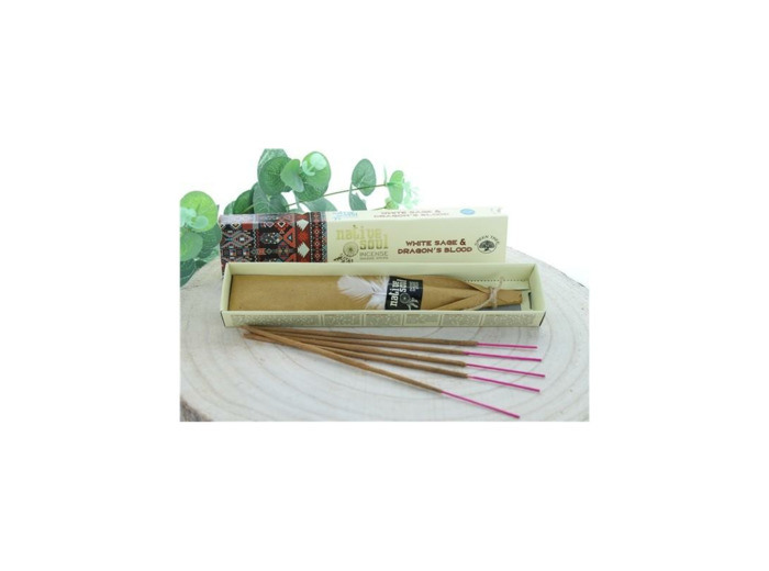 Encens Green tree Native soul Sauge blanche et sang de dragon