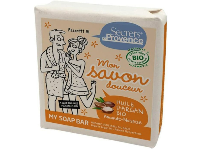 Savon huile argan 100g Secrets de Provence