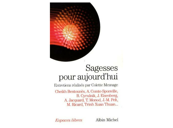 Sagesses pour aujourd'hui