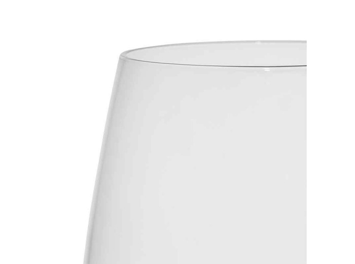 Verre coquillage indigo 12x10x10cm