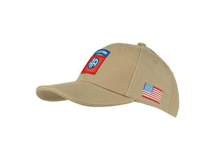 Casquette 82nd Airborne - Baseball coton militaire