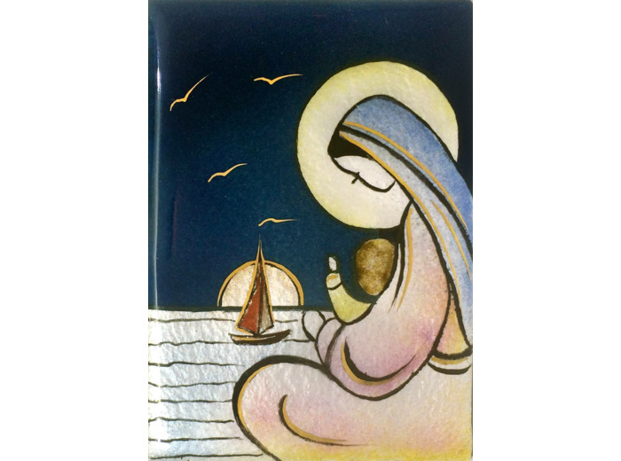 Sérénité 9,6X6,8cm - EMAUX DU LIBAN