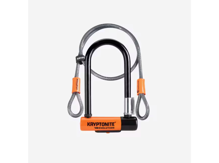 Kryptonite Evolution Mini-7 Serrure avec câble et support flexibles