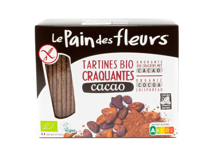 Tartines Craquantes au Cacao Bio 160g