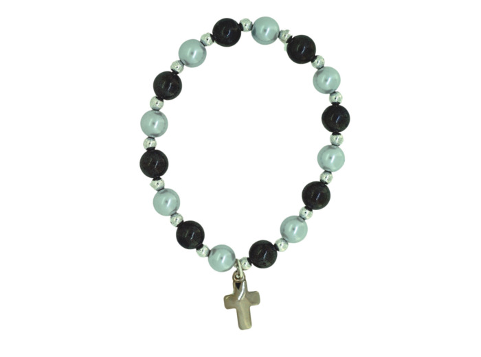 Bracelet Elastique Perle BLEU