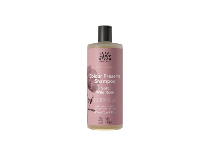 Shampoing cheveux colorés à la Rose Sauvage Soft Wild Rose 500ml