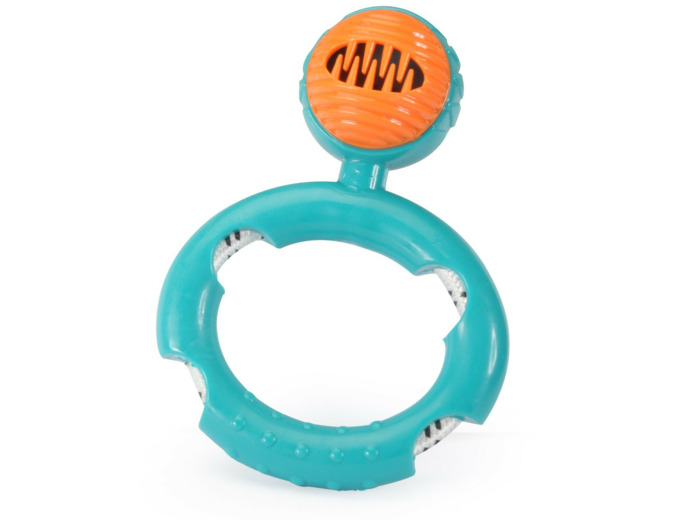 Jouet à poignée pour chien, TPR + corde - 16cm