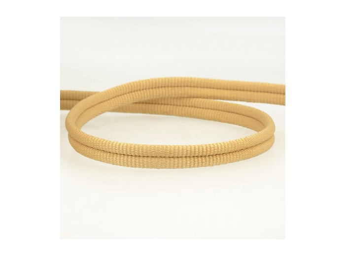 Double passepoil 518 beige C40 9mm 100%polyester le mètre
