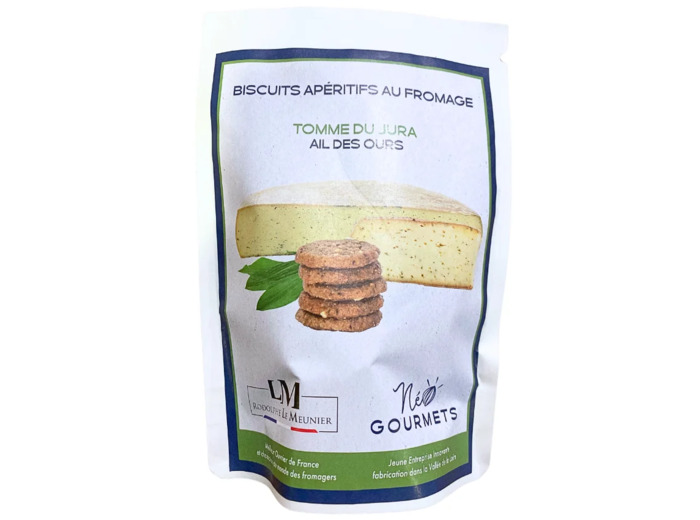 Biscuits apéritifs Tomme ail des ours