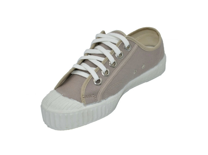 Chaussures Kozak 72 toile beige vintage - sneakers rétro