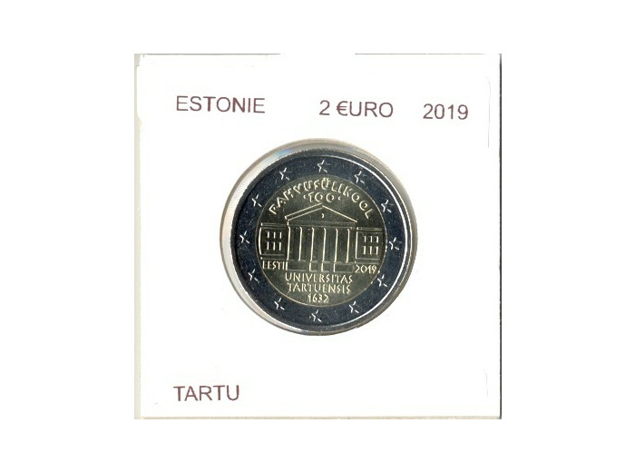 ESTONIE 2019 2 EURO COMMEMORATIVE TARTU SUP