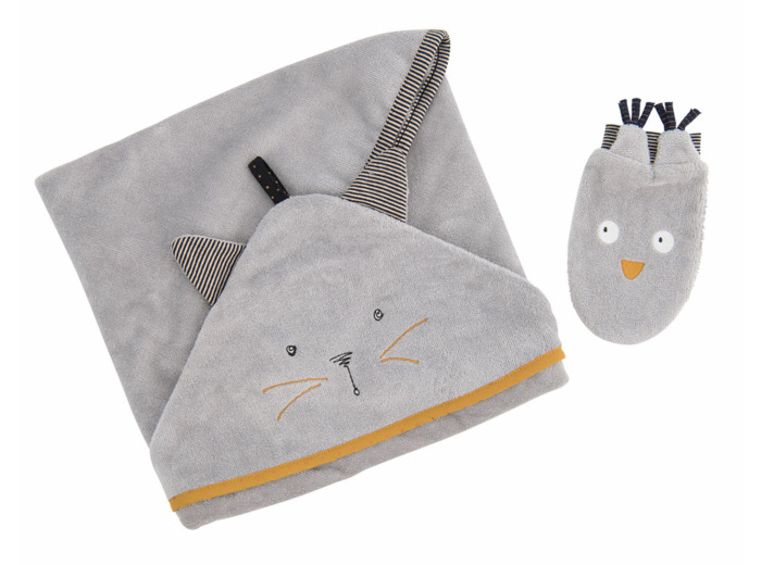 Sortie de bain Les Moustaches