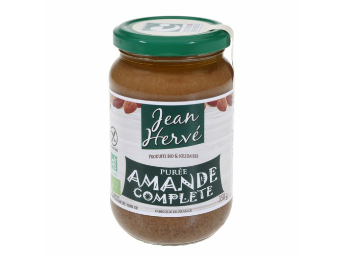 Purée d'Amande complète Bio-350g-Jean Hervé