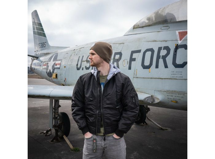 Bomber MA-1 à capuche